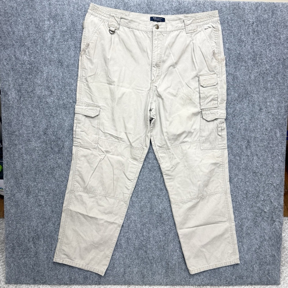 5.11 tactical cargo pants 74251 Men's size 42 42x32 khaki